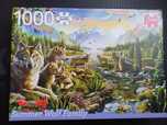 Puzzle firmy Jumbo 1000 wolf family