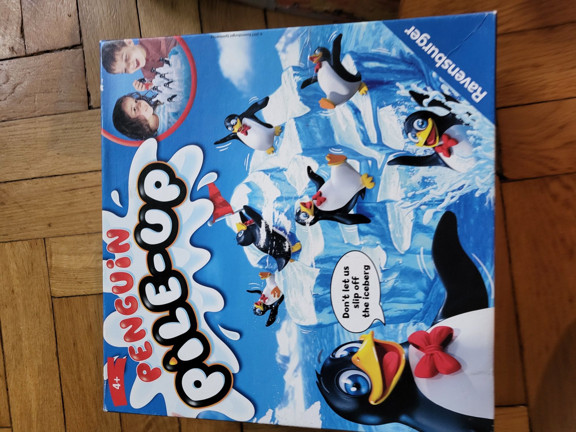 Gra planszowa Ravensburger Plitsch-Platsch Pinguin