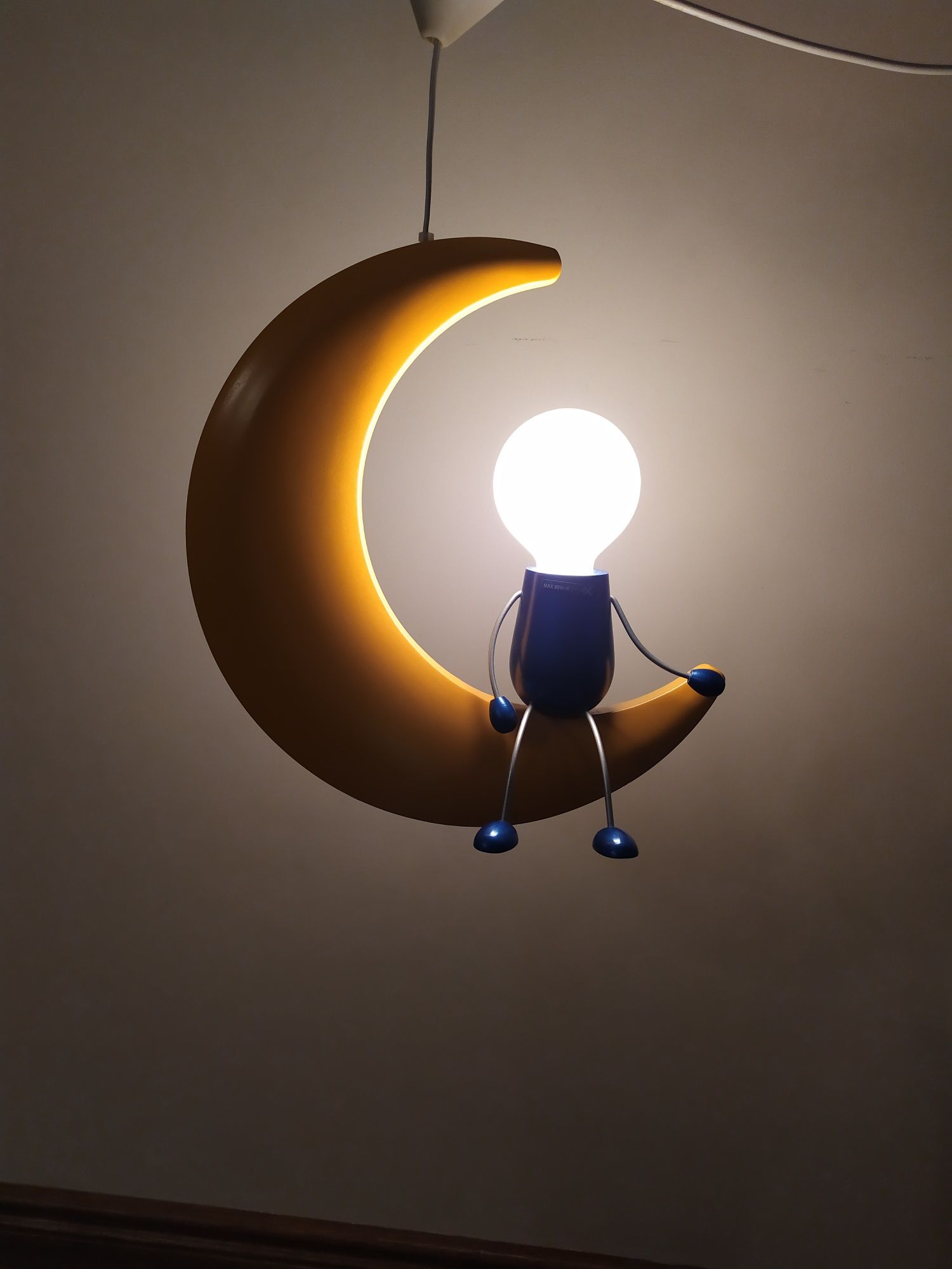 Lampa sufitowa dziecięca Księżyc + lampa ścienna firmy Massive