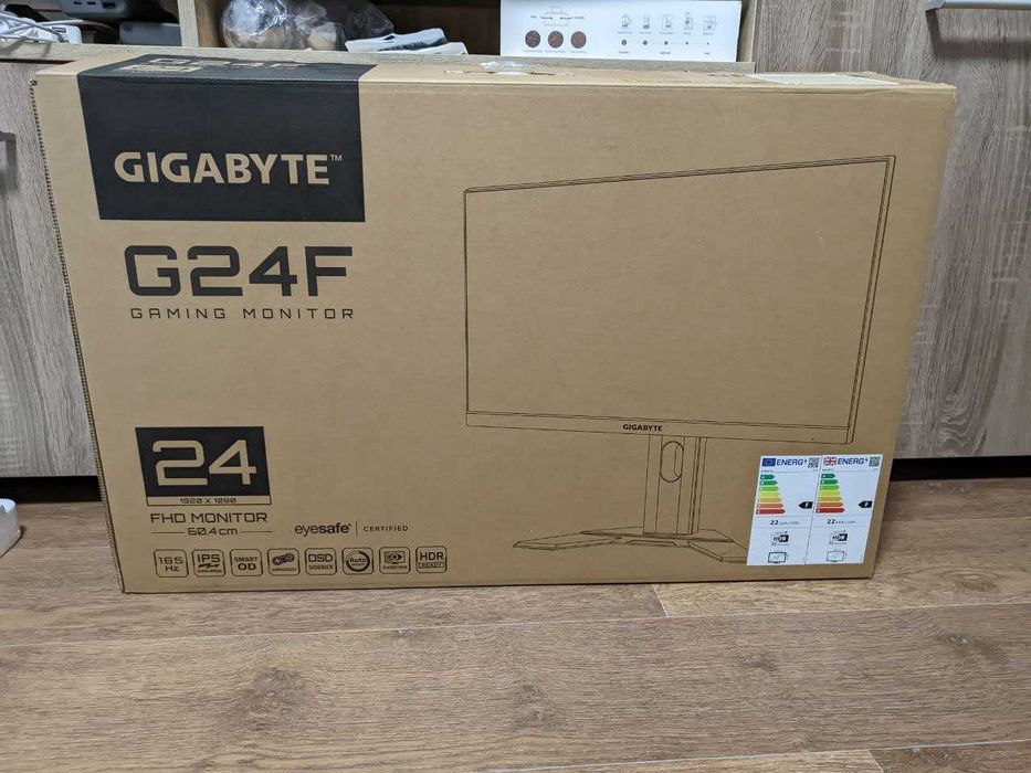Монітор 24" Gigabyte G24F Full HD 165Гц
