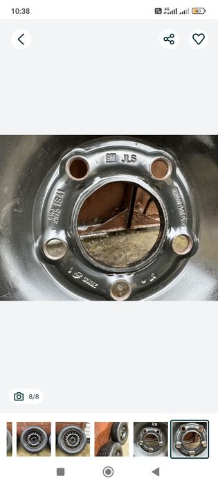 Диски/Колеса Opel/Cherolet 5*115 R16,  is41, 6.5 J, dia70.2