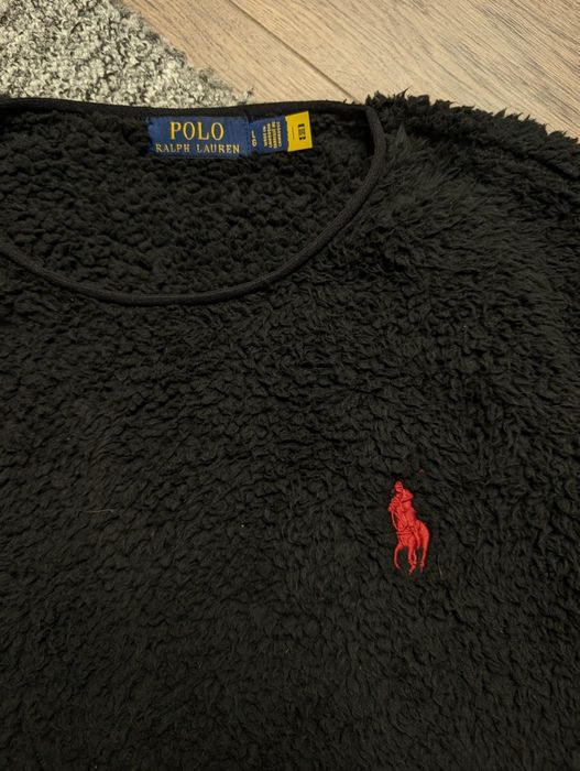 Флісова кофта тедді Polo Ralph Lauren performance sweatshirt drip
