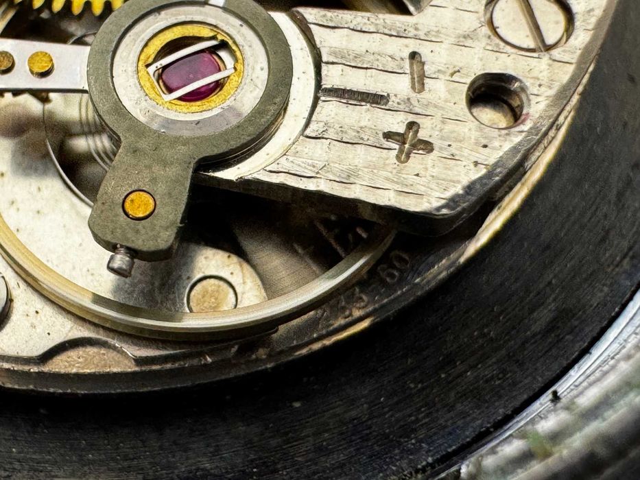 zegarek męski - Cupillard Rieme - dolna sekunda