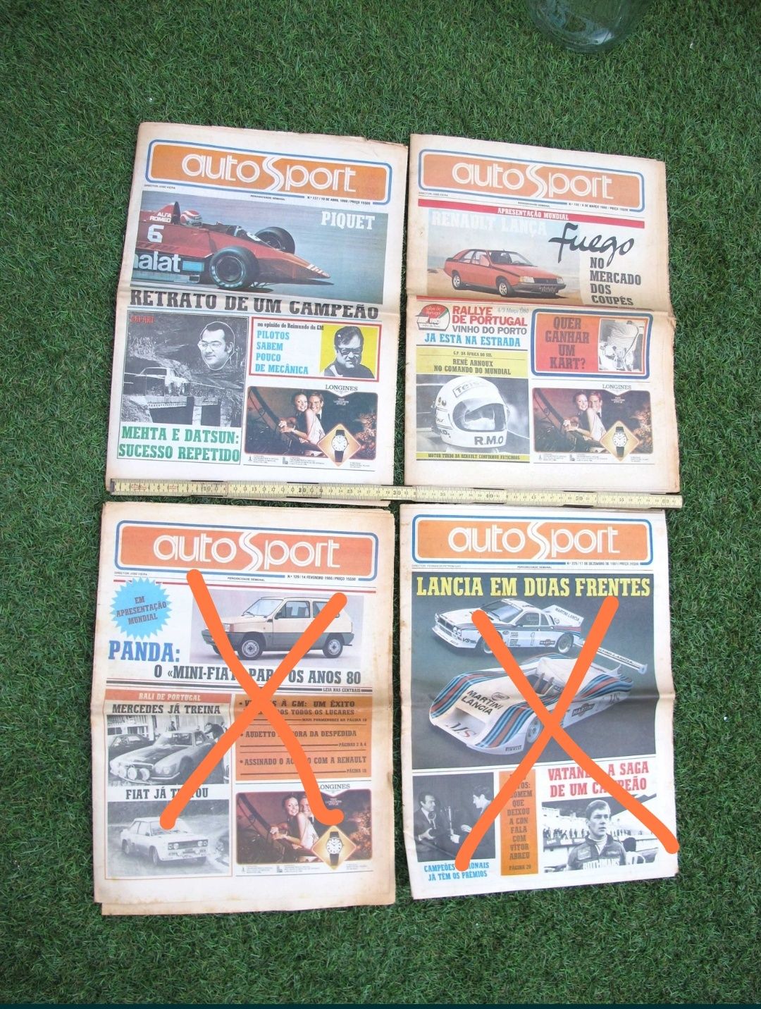Revistas Auto Sport Antigas - Jornal Carros 80's