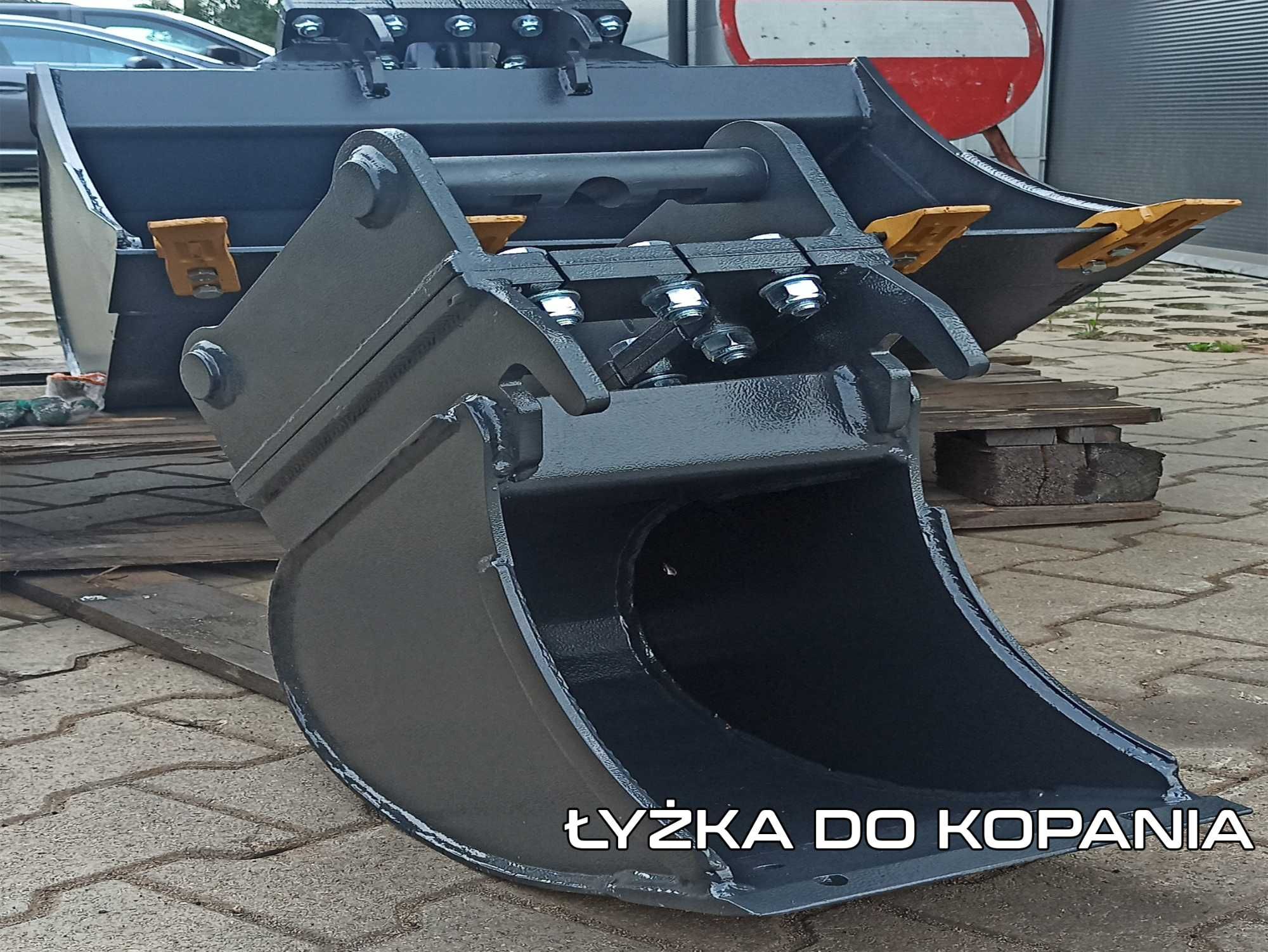 Łyżka Kopiąca Różne Mocowania Koparka Zęby  Raty  Transport Lehnhoff