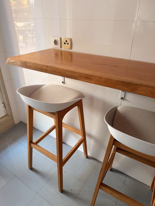 4 bancos altos Maisons Du Monde