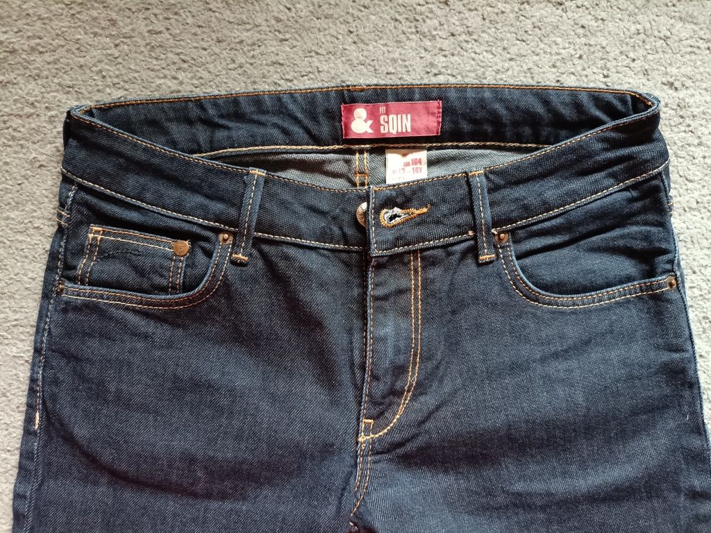 Spodnie jeans H&M 164 skinny