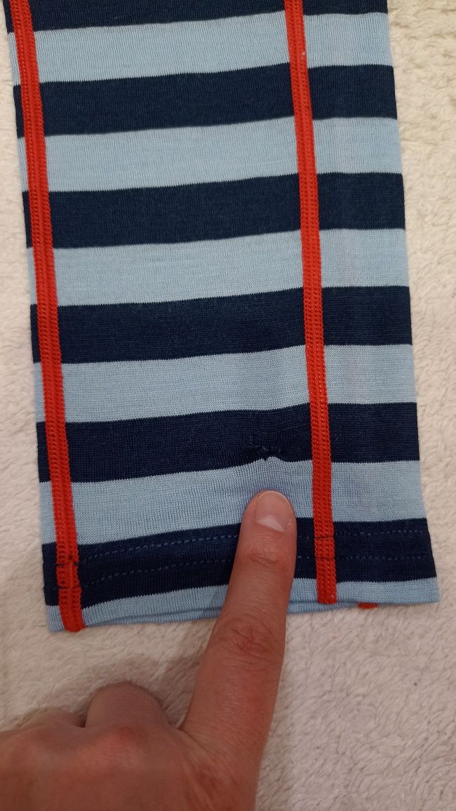 Śliczne getry legginsy termiczne wełniane, Wełna Wool Kari Traa S 36
