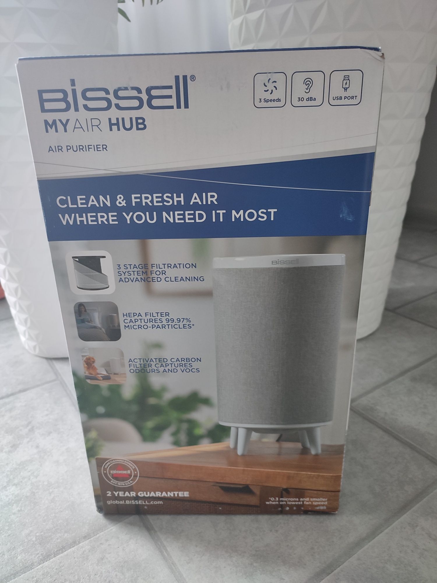Bissell 3172D MYair HUB  oczyszczacz powietrza nowy okazja na prezent
