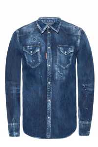 Dsquared2 koszula męska  jeansowa IT46