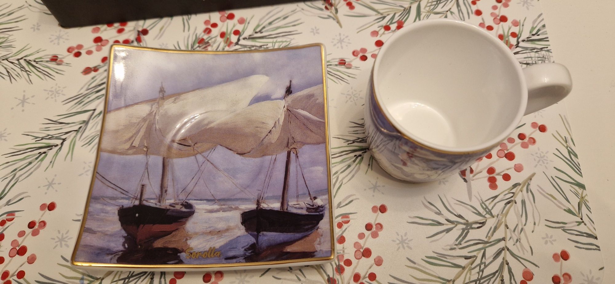 Filiżanka espresso Strolling Along the Seashore 100 ml Joaquin Sorolla