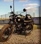Mota Mutt Fat Sabbath 125cc Black Matt