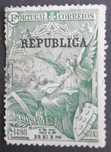 Selos Portugal 1911- Caminho Marítimo c/ Republica  Af. 186