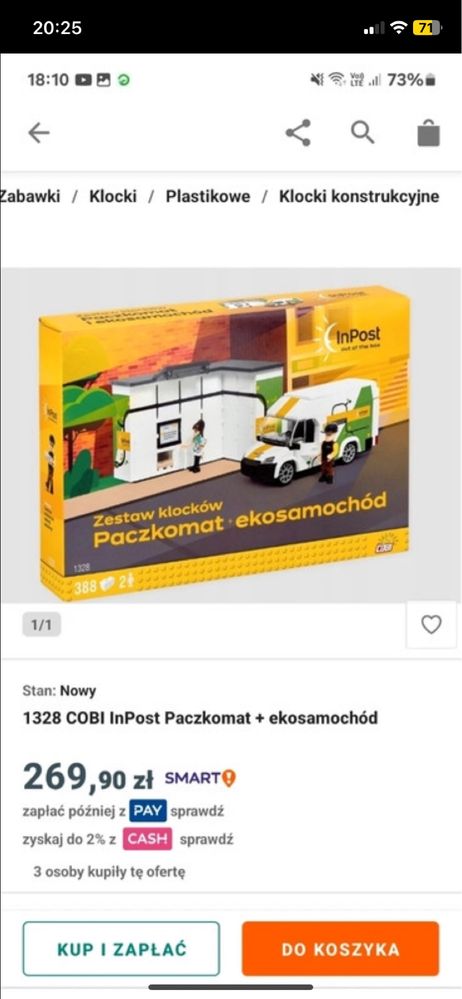 Klocki COBI Inpost