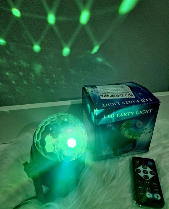 Bola luz led RGB