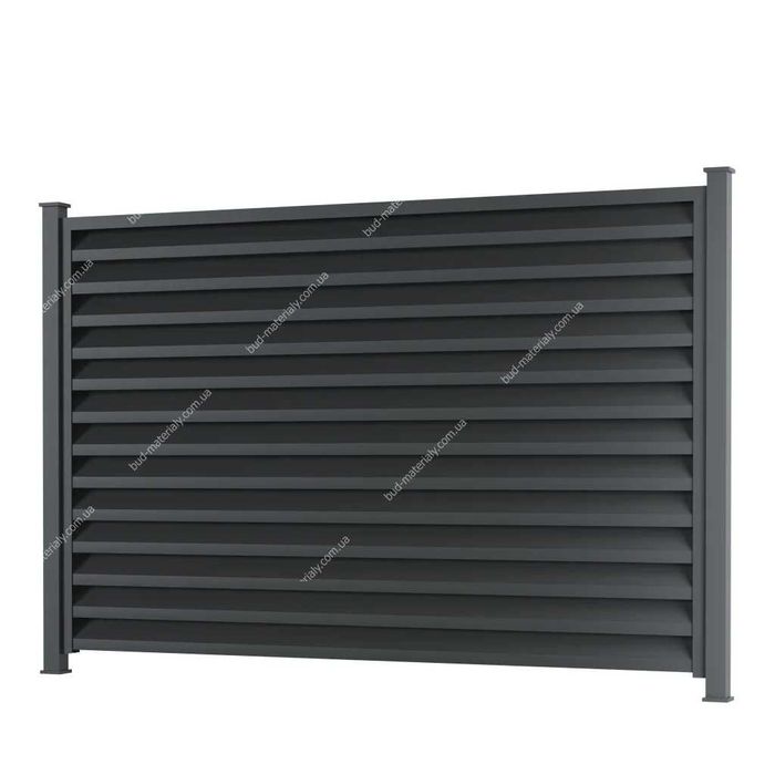 Паркан Жалюзі. Металева огорожа. Паркан з металу.