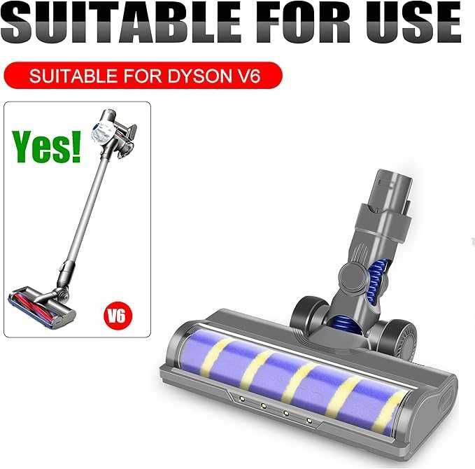 Elektryczna szczotka kompatybilna z Dyson V6 DC62 DC58
