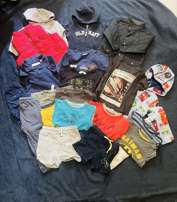 Ubrania Next, GAP, h&m