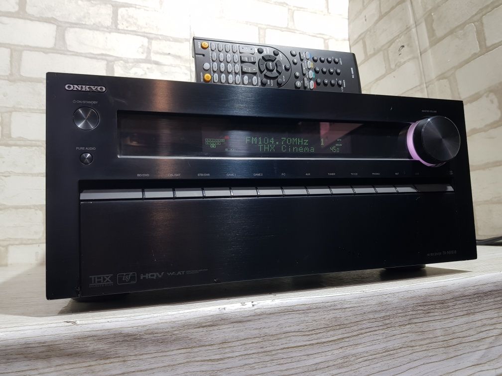 7.2 AV ресивер ONKYO TX-NR818, *7x180 Вт, HDMI,USB,4K, б/у з Німеччини