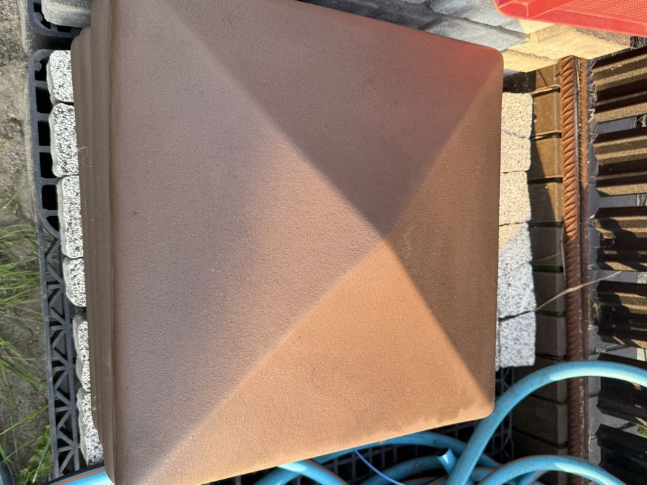 Czapka na slupek 38 roben brąz