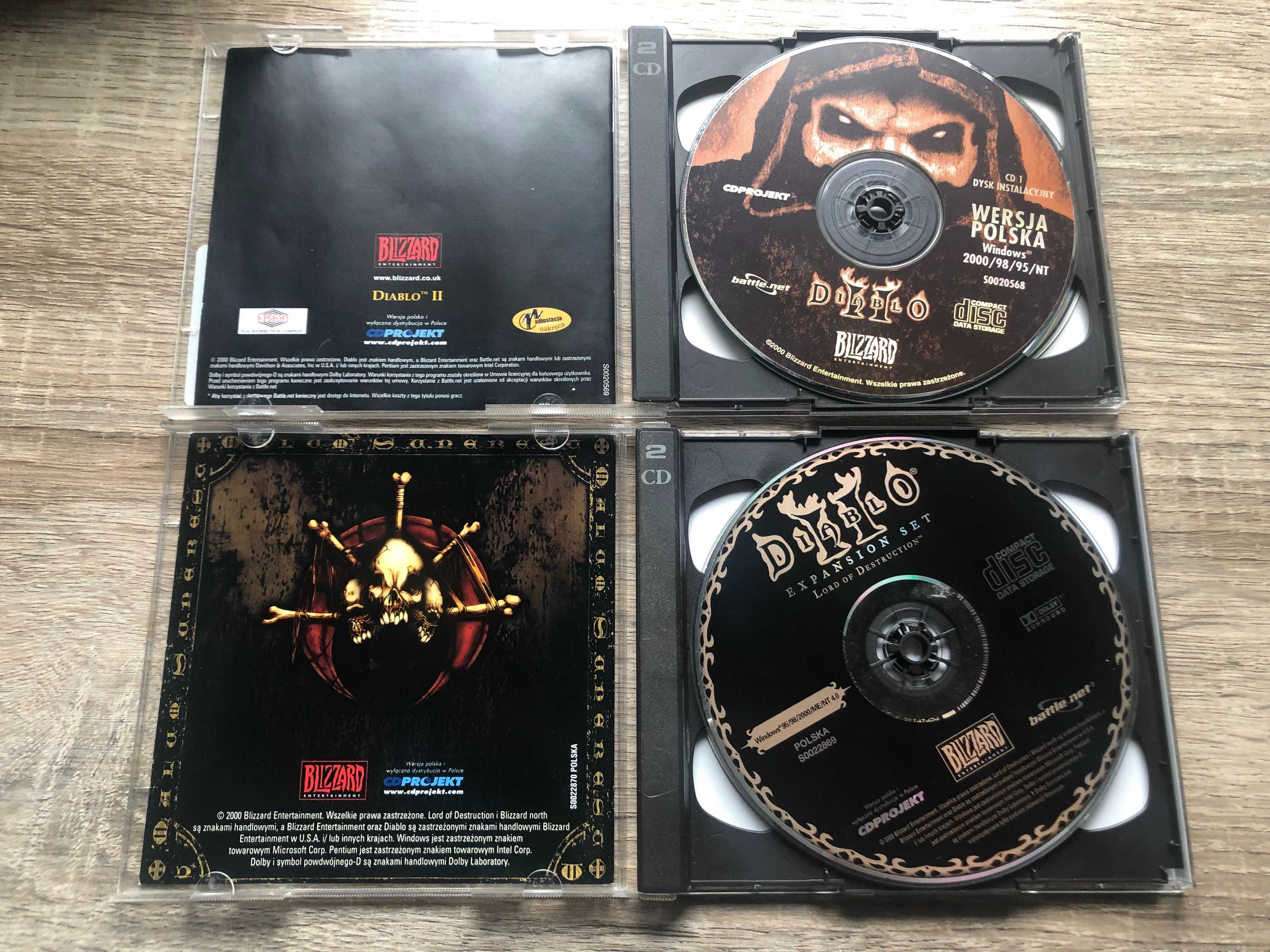 Diablo II + Diablo II Expansion Set Lord of Destruction gry na PC