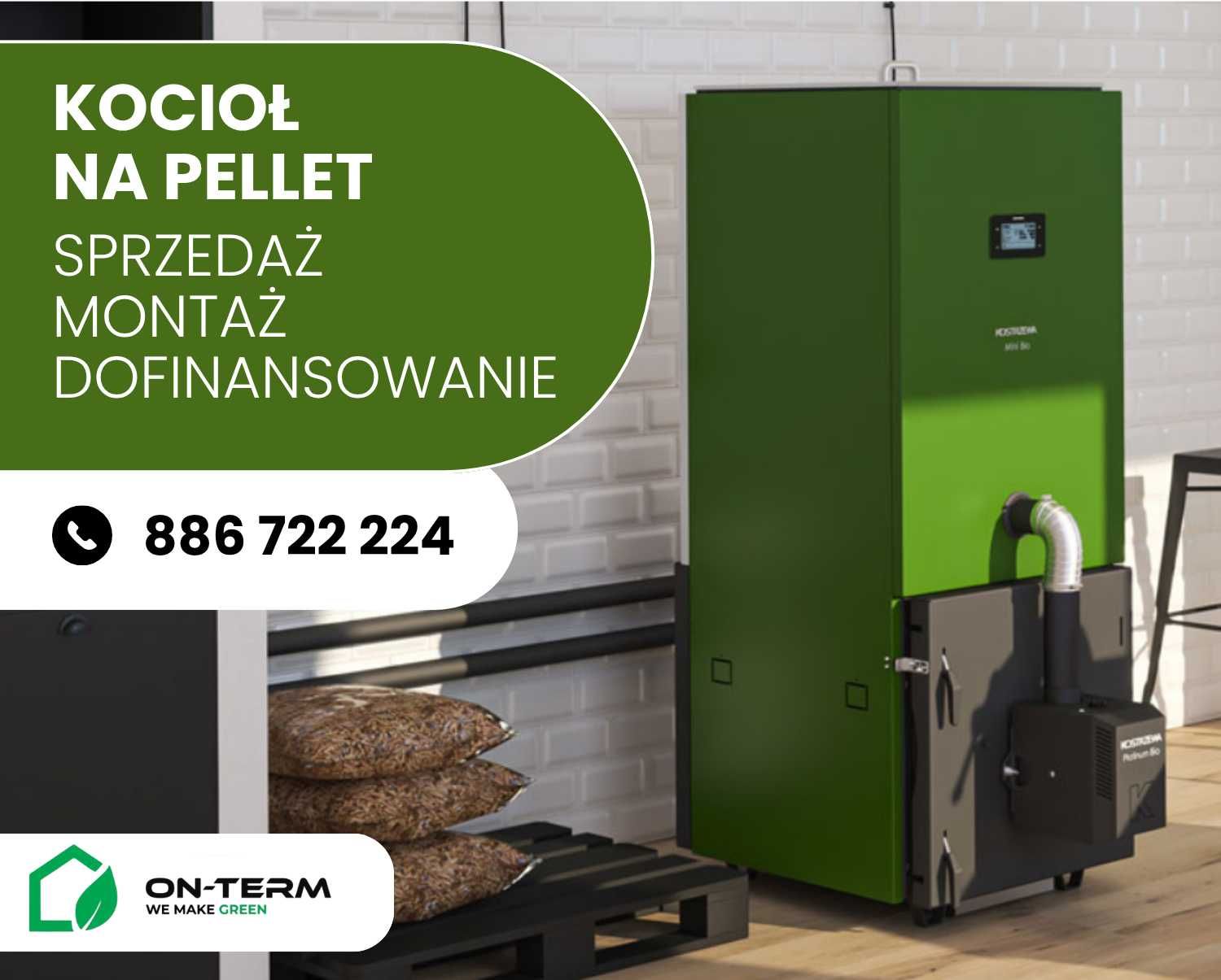 PIECE NA PELLET Defro Calori 8 - 36 kW kocioł na pellet Z MONTAŻEM