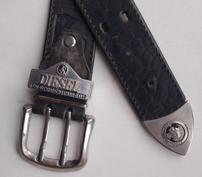 Ремень кожаный DIESEL, Италия