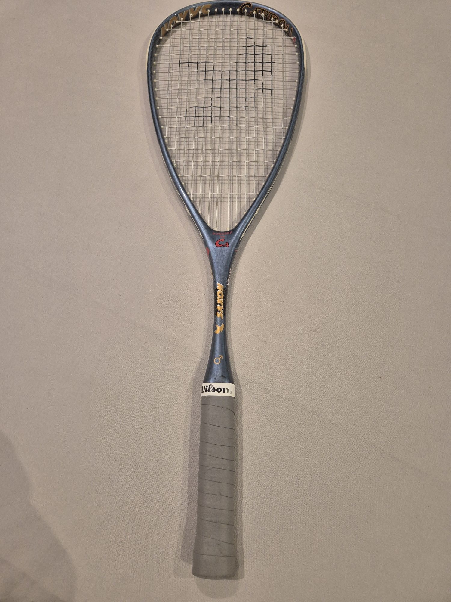 Raquete squash Saxon carbono 4