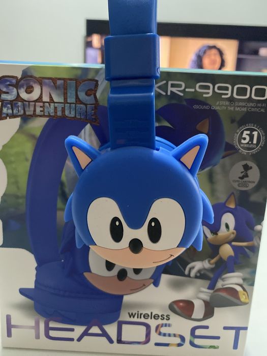 Fones Sonic Adventure KR-9900