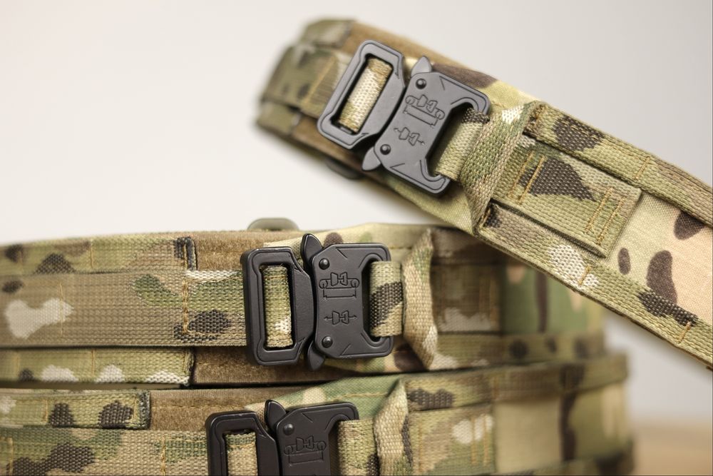 Жорсткий бойовий ремінь range beltMulticam USA пояс рпс Cobra варбелт