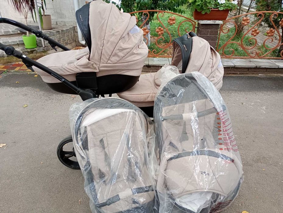 коляска для двойнят