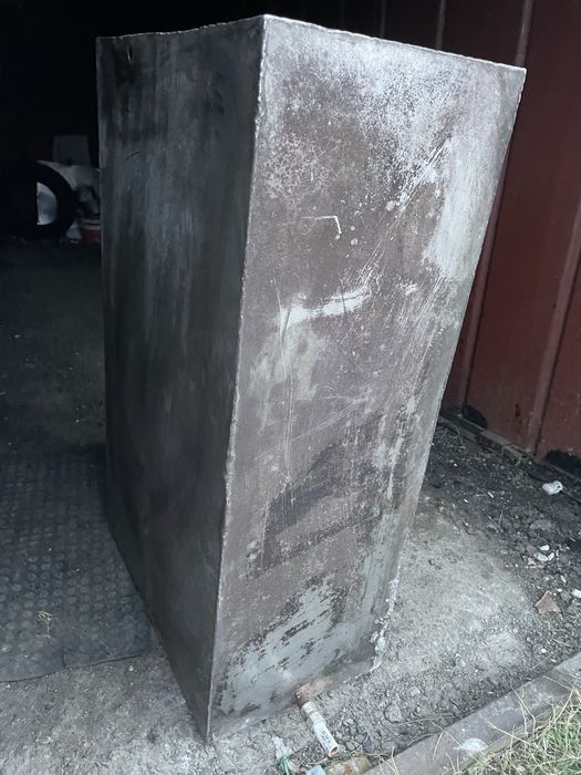 Бак з нержавійки 210 л (100х60х35 см)