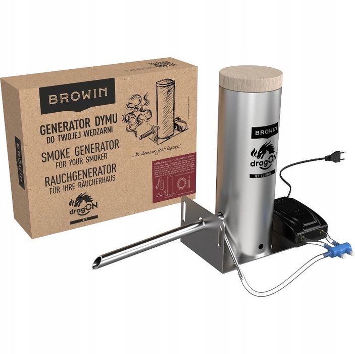 Generator dymu dragON JET 1 LONG z pompką elektryczną