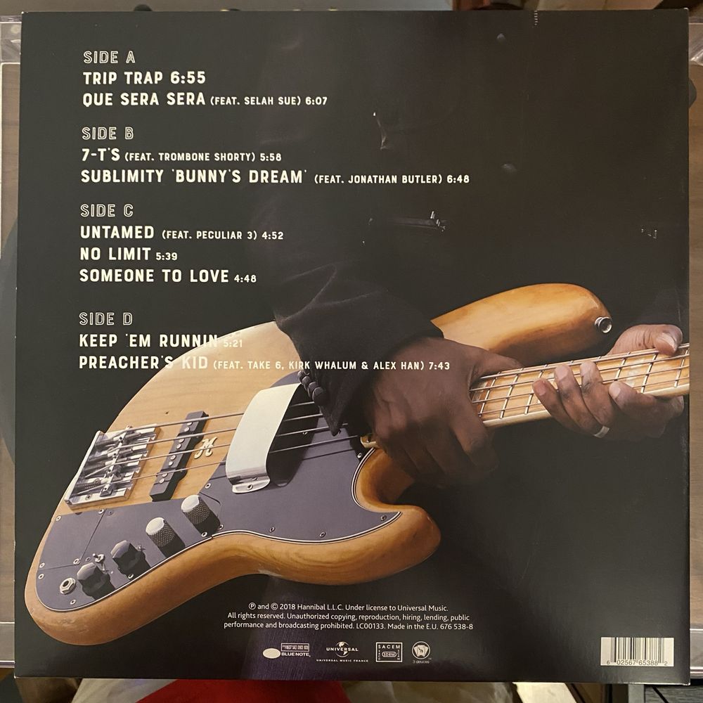 Marcus Miller ‎– Laid Black (2018, EU)