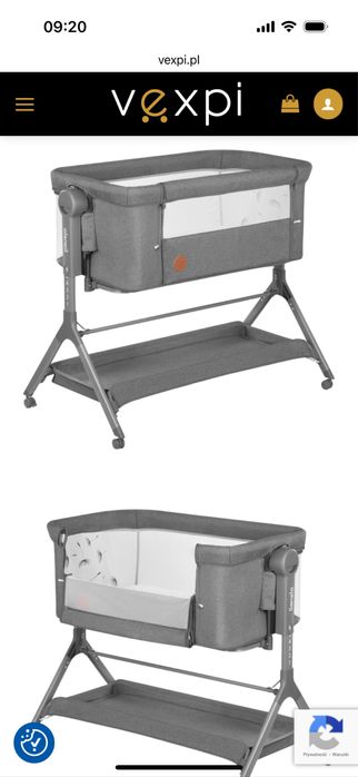 Dostawka z kołyską Lionelo Leonie Plus