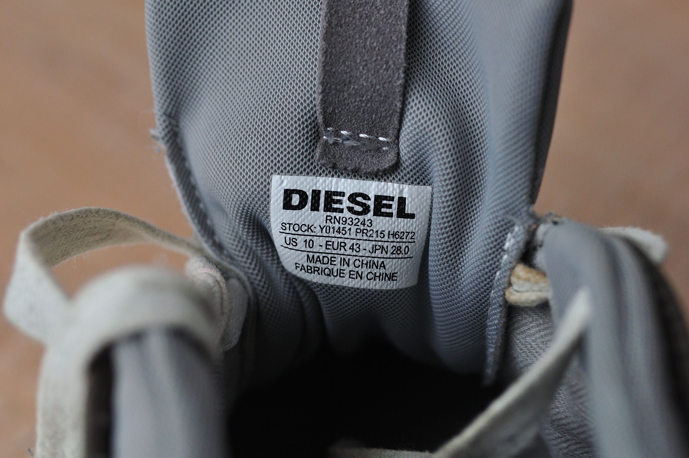 Кросівки Diesel шкіра