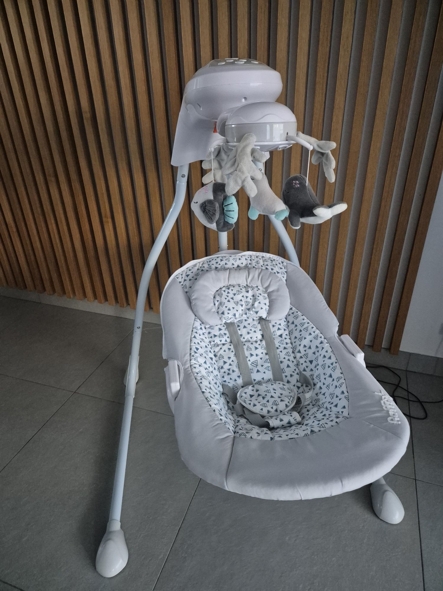 Huśtawka Caretero Raffi Grey jak nowa !