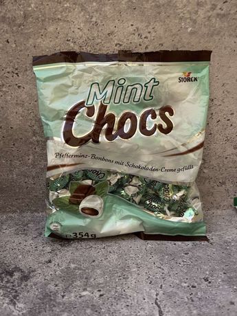 М'ятні льодяники Mint Chocs Storck з шоколадом