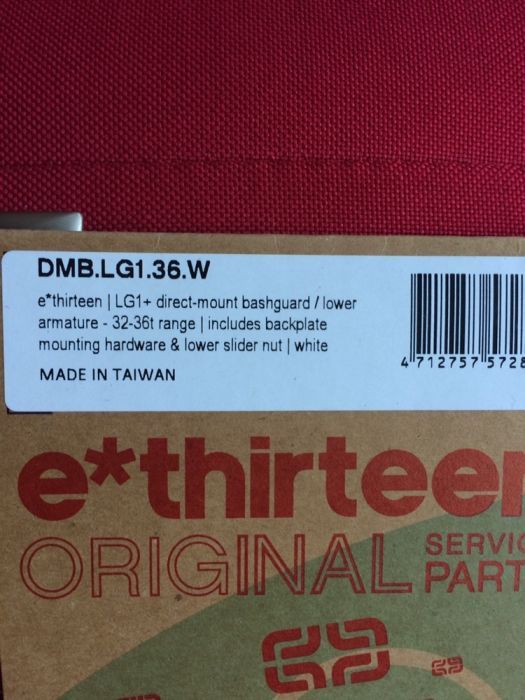 Taco Proteção Inferior(bash) e-thirteen LG1 32-36 Dentes NOVO