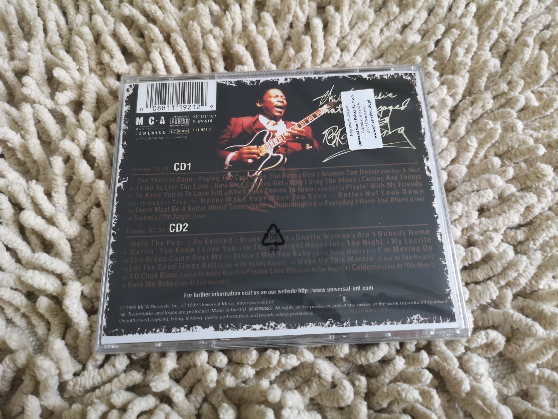 (2CD) B.B. King - His Definitive Greatest Hits | NOWA W FOLII