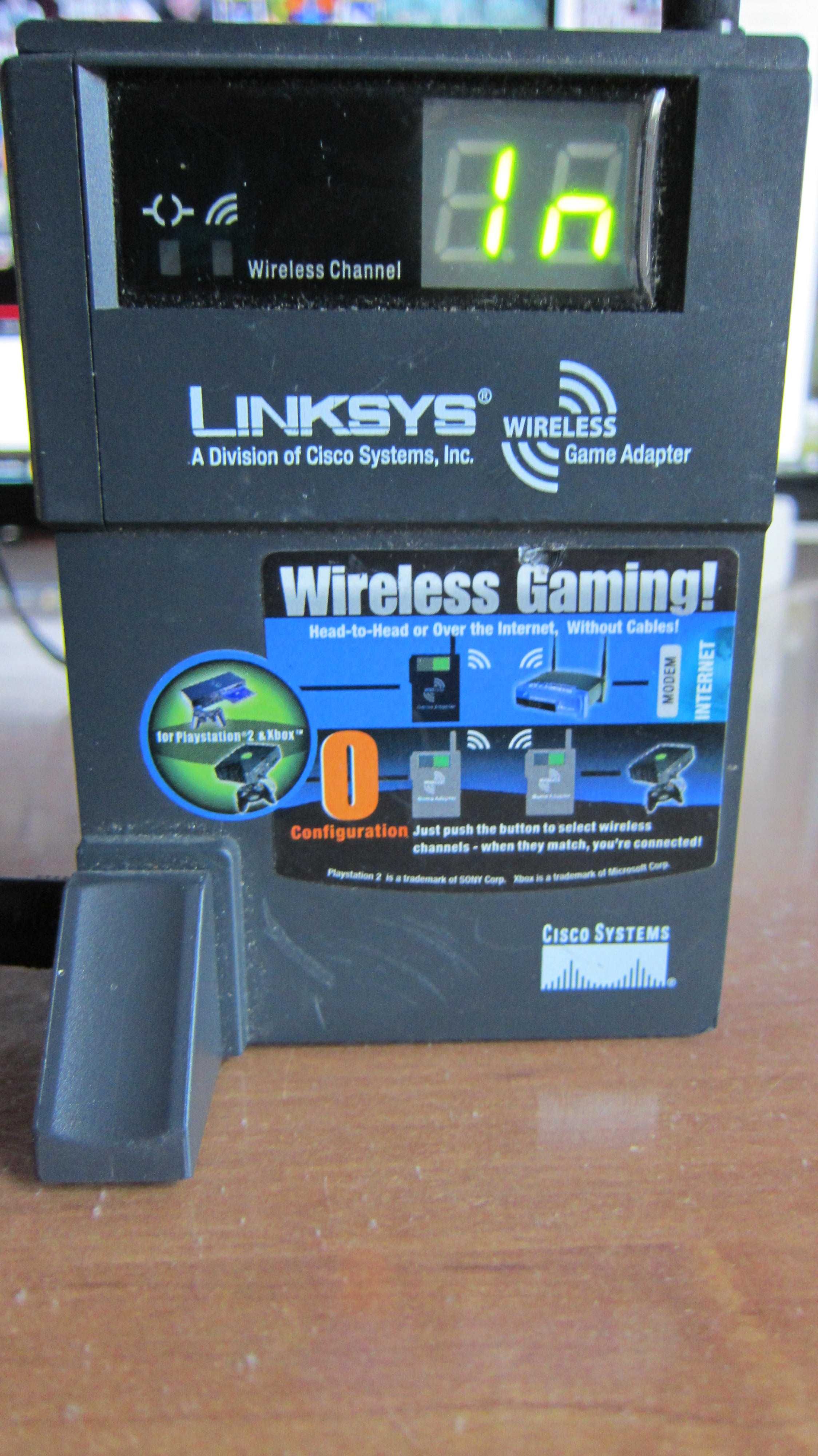 Linksys Wireless-B WGA11B Game Adapter PS2 GC Xbox