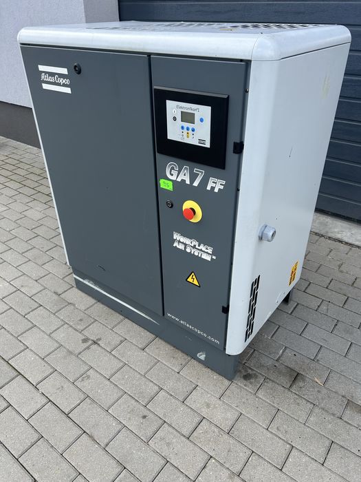 Kompresor śrubowy  ATLAS COPCO GA7 FF 7.5kw Z OSUSZACZEM