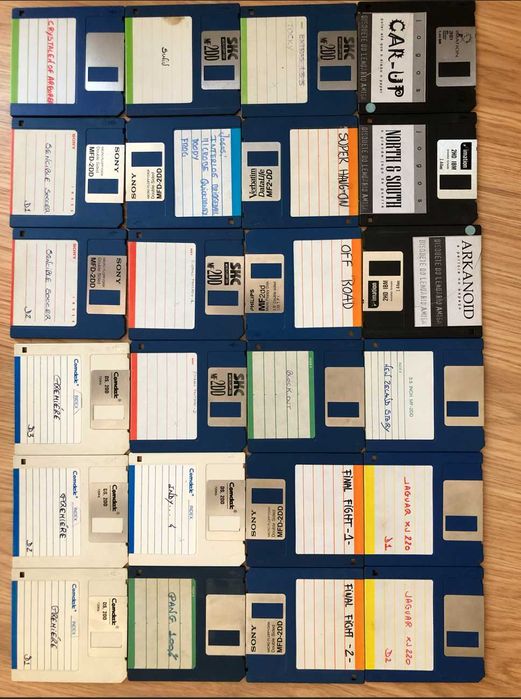 Disquetes jogos Amiga