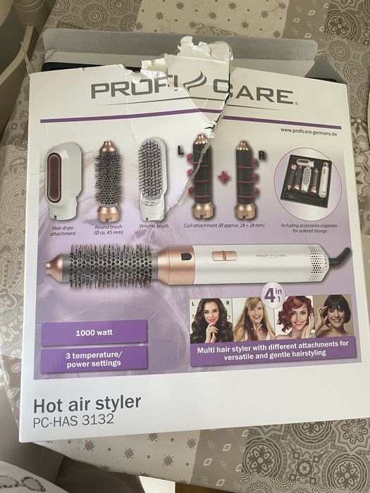 Modelador de cabelo 4 em 1