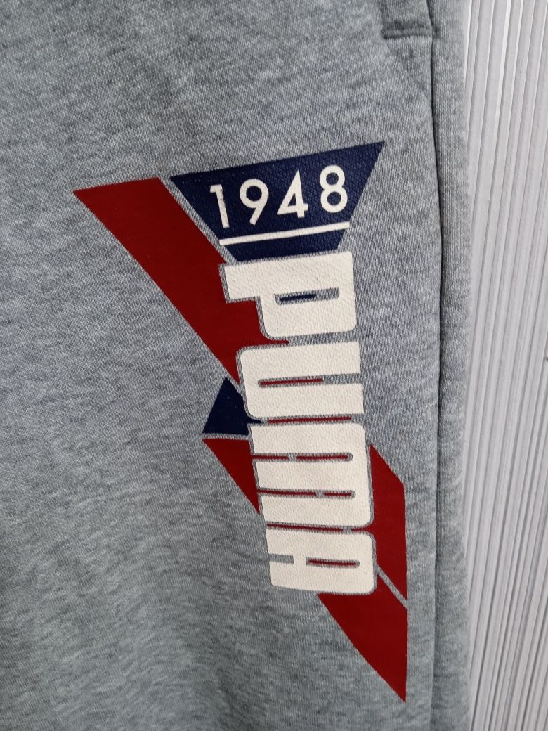 Штаны спортивные утеплённые на мальчика возраст 10-12 лет Puma (оригин