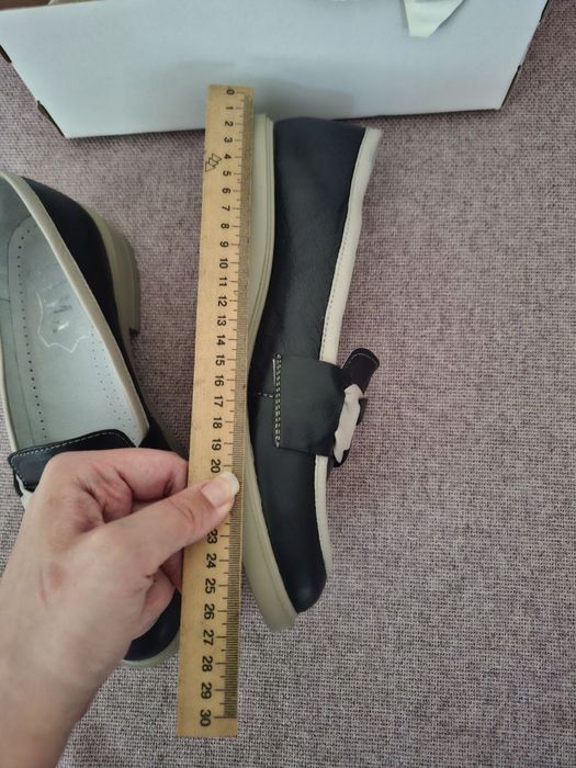 Туфлі лофери жіночі шкіряні  41 розмір