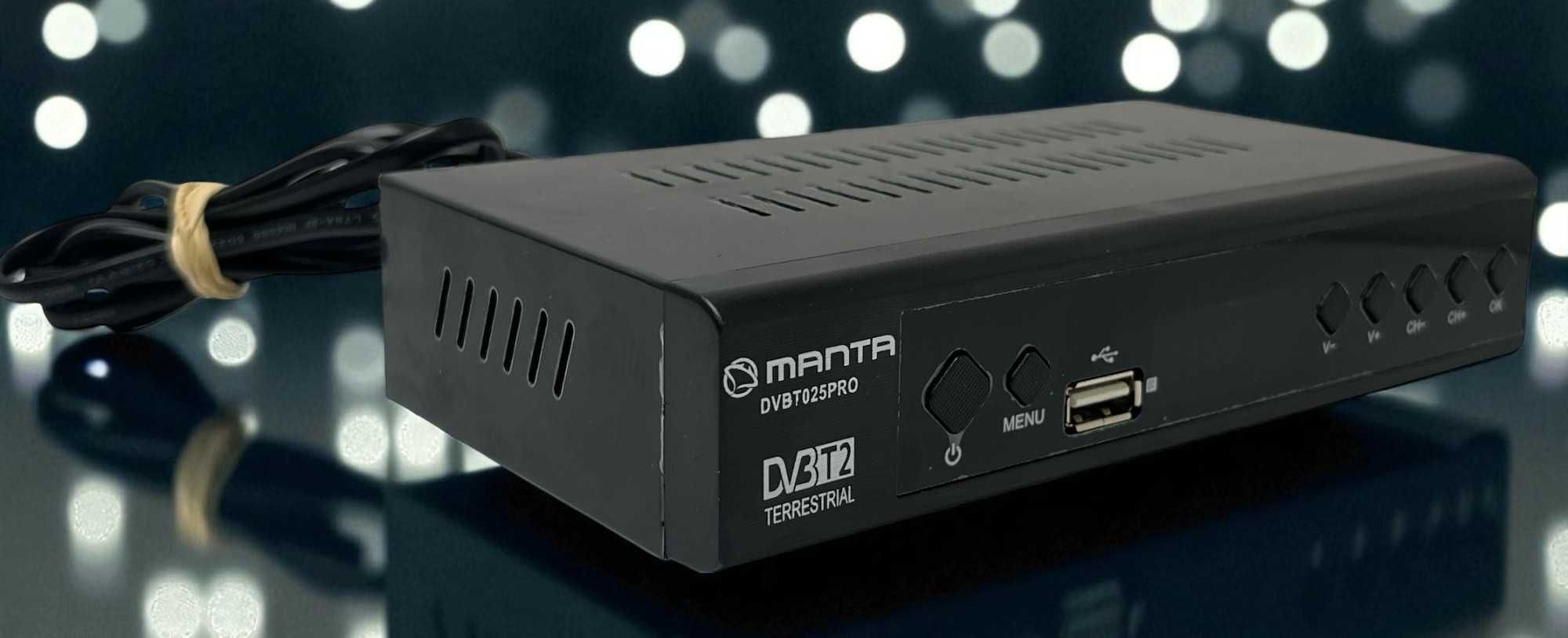 Dekoder DVB-T2 Manta DVBT025PRO