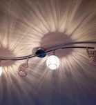 Piękna lampa sufitowa.