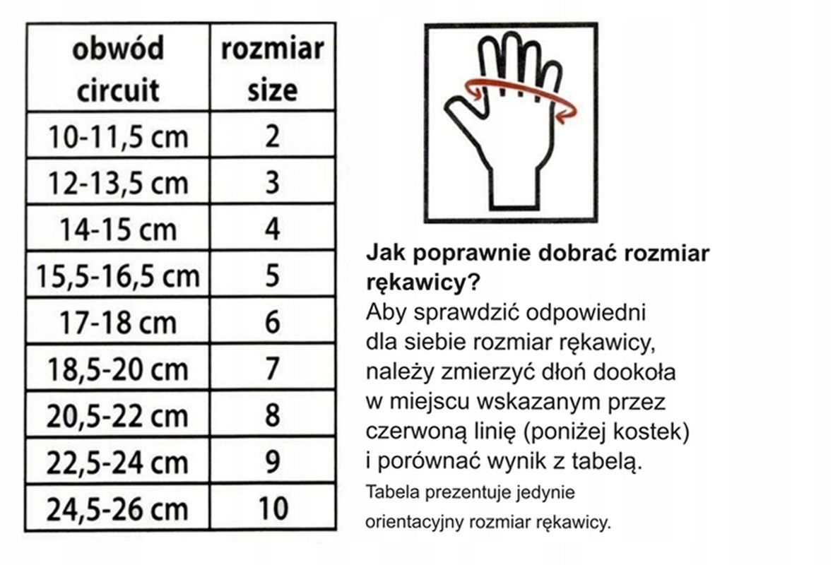 Viking Ciepłe Komfortowe Rękawiczki Rękawice R.10 Xxl