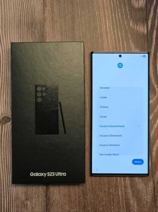 Samsung Galaxy S23 Ultra 256 GB Czarny, gotówką kupiony